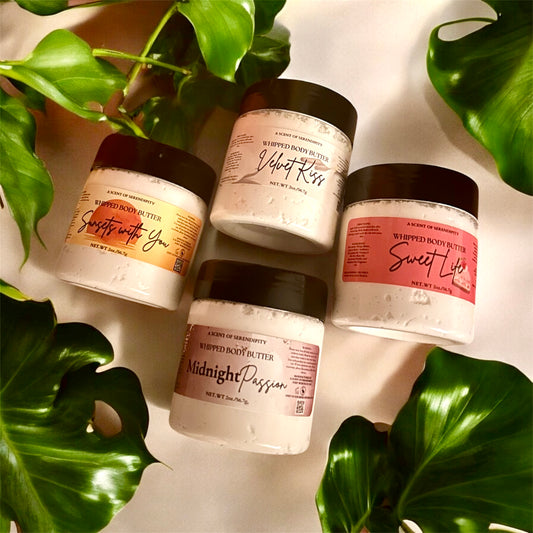 4-Piece 2oz Whipped Body Butter Gift Box (Limited Edition)