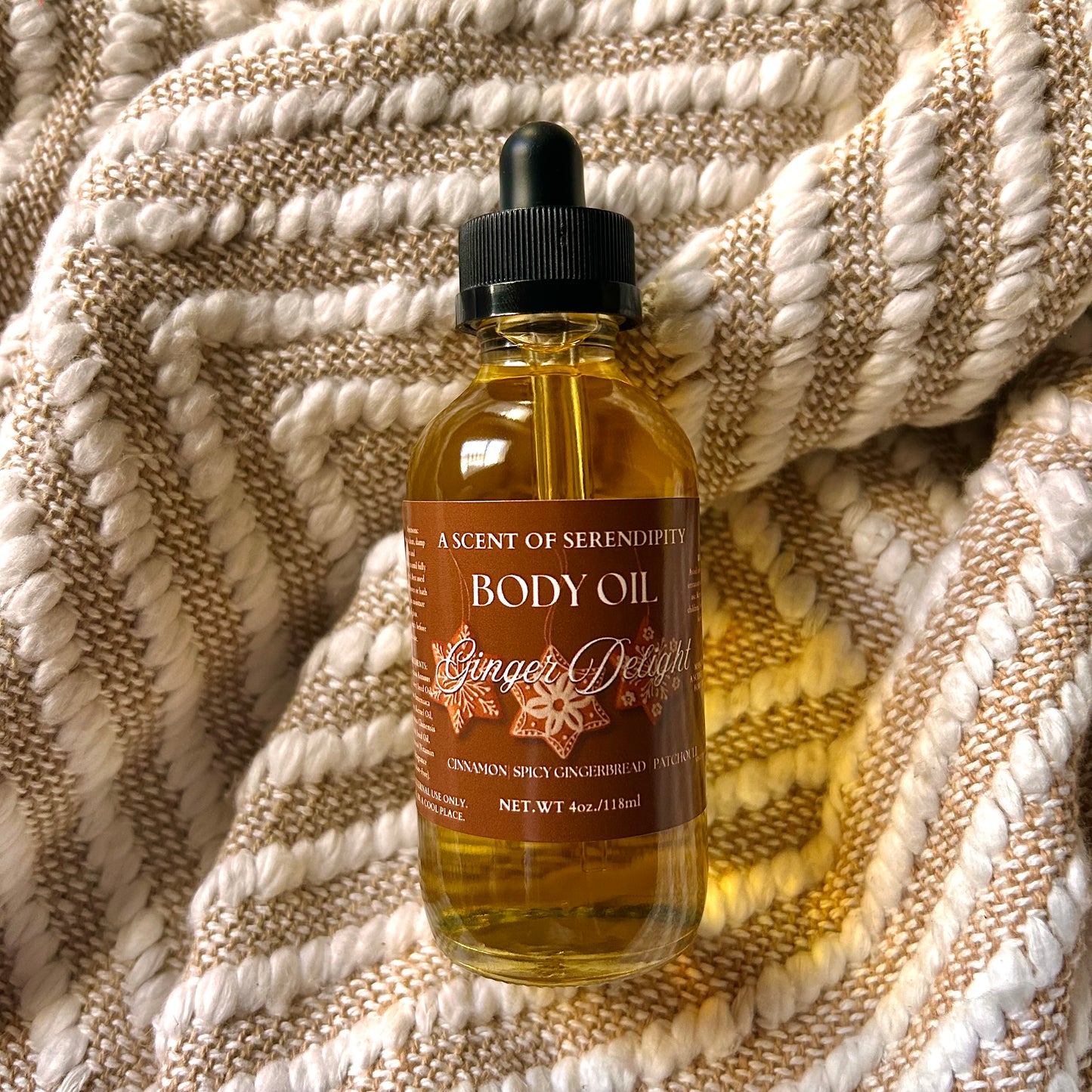 Ginger Delight Body Oil (Seasonal)