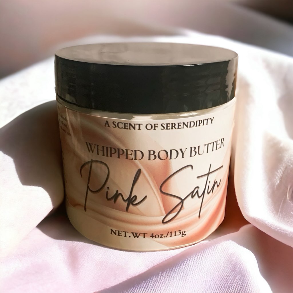 Pink Satin Whipped Body Butter