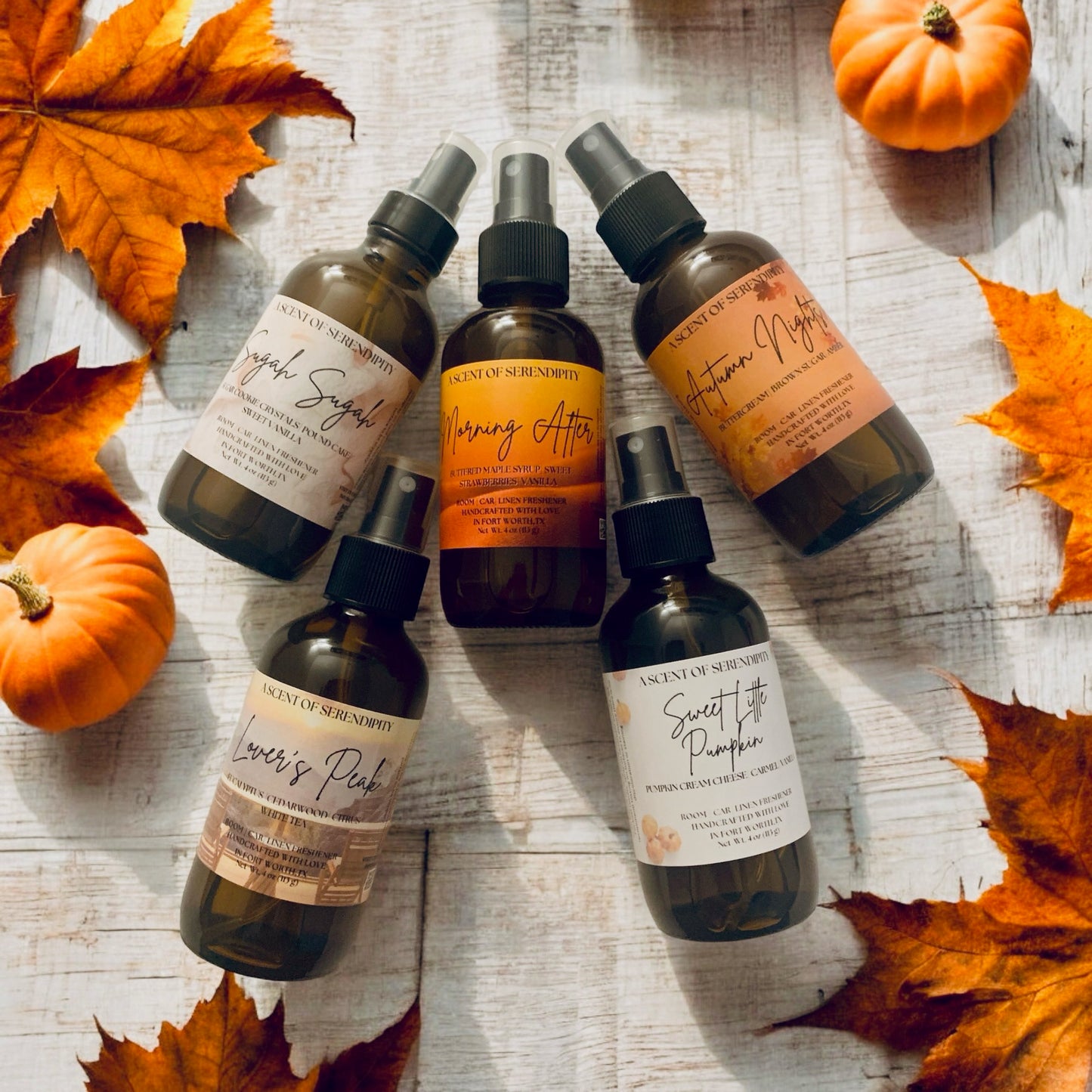 Fall/Winter Room/Car/Linen Freshener Bundle