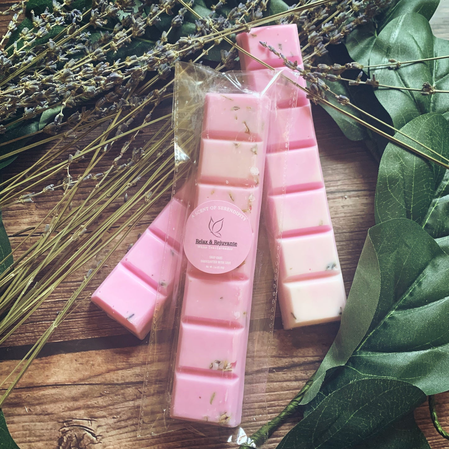 Relax & Rejuvenate-Wax Melt Snap Bar