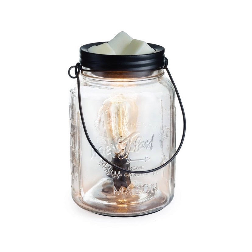 Mason Jar-Vintage Bulb Wax Warmer